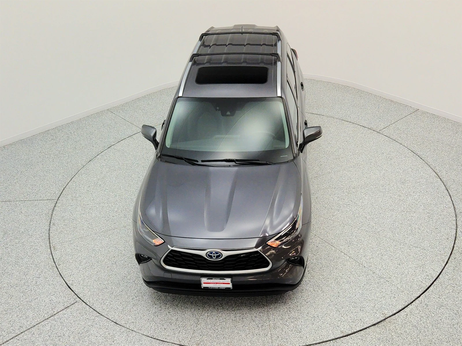 Used 2021 Magnetic Gray Metallic Toyota Hybrid XLE AWD (Natl) image 23