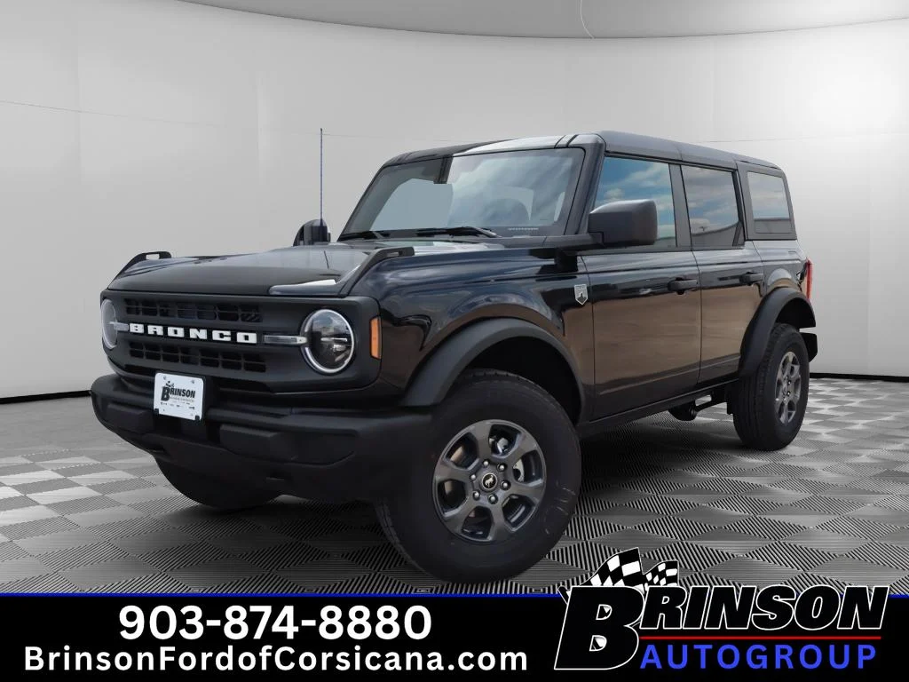 New 2025 Shadow Black Ford Big Bend image 1