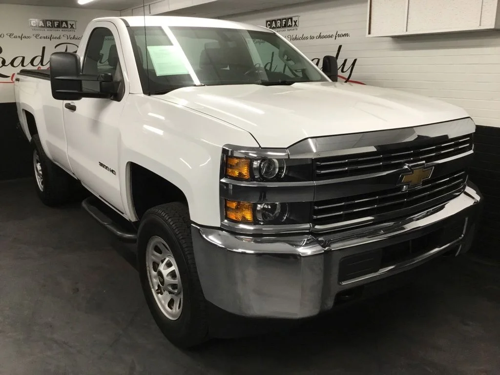 Used 2018 White Chevrolet Work Truck image 2
