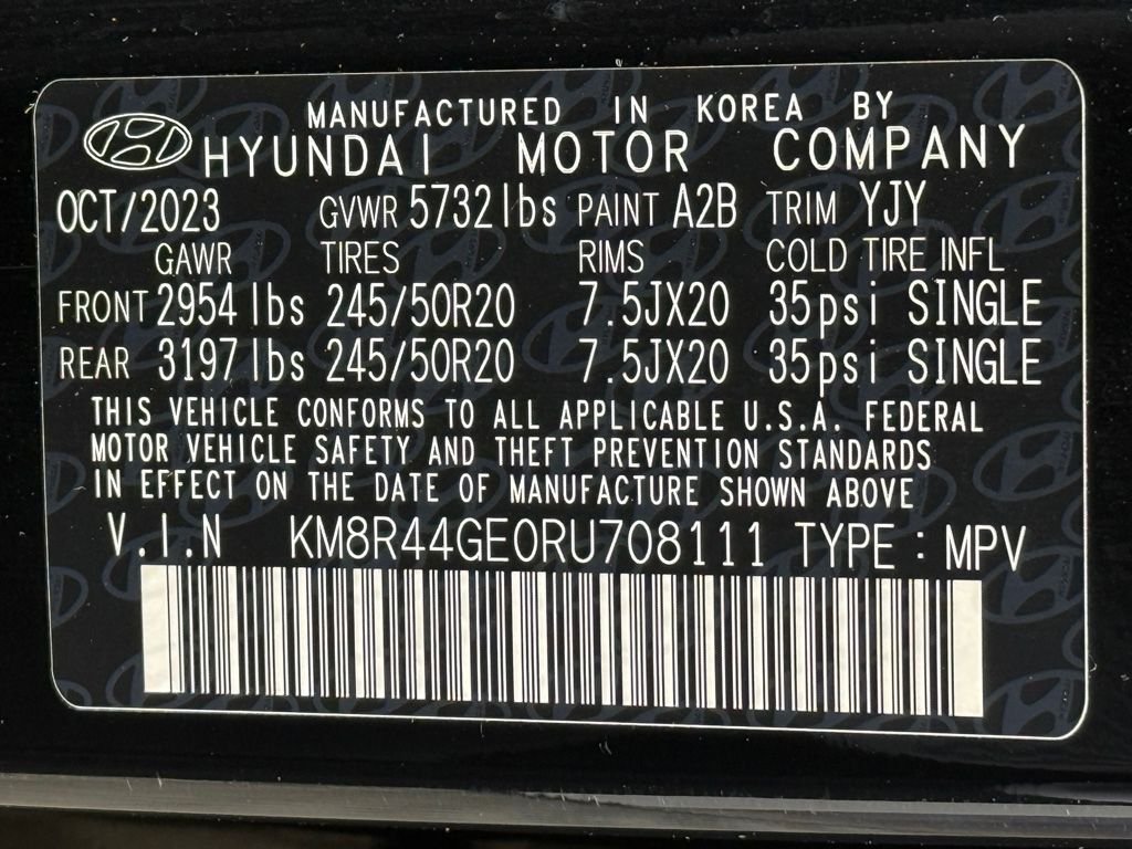 Used 2024 Black Hyundai SEL image 57