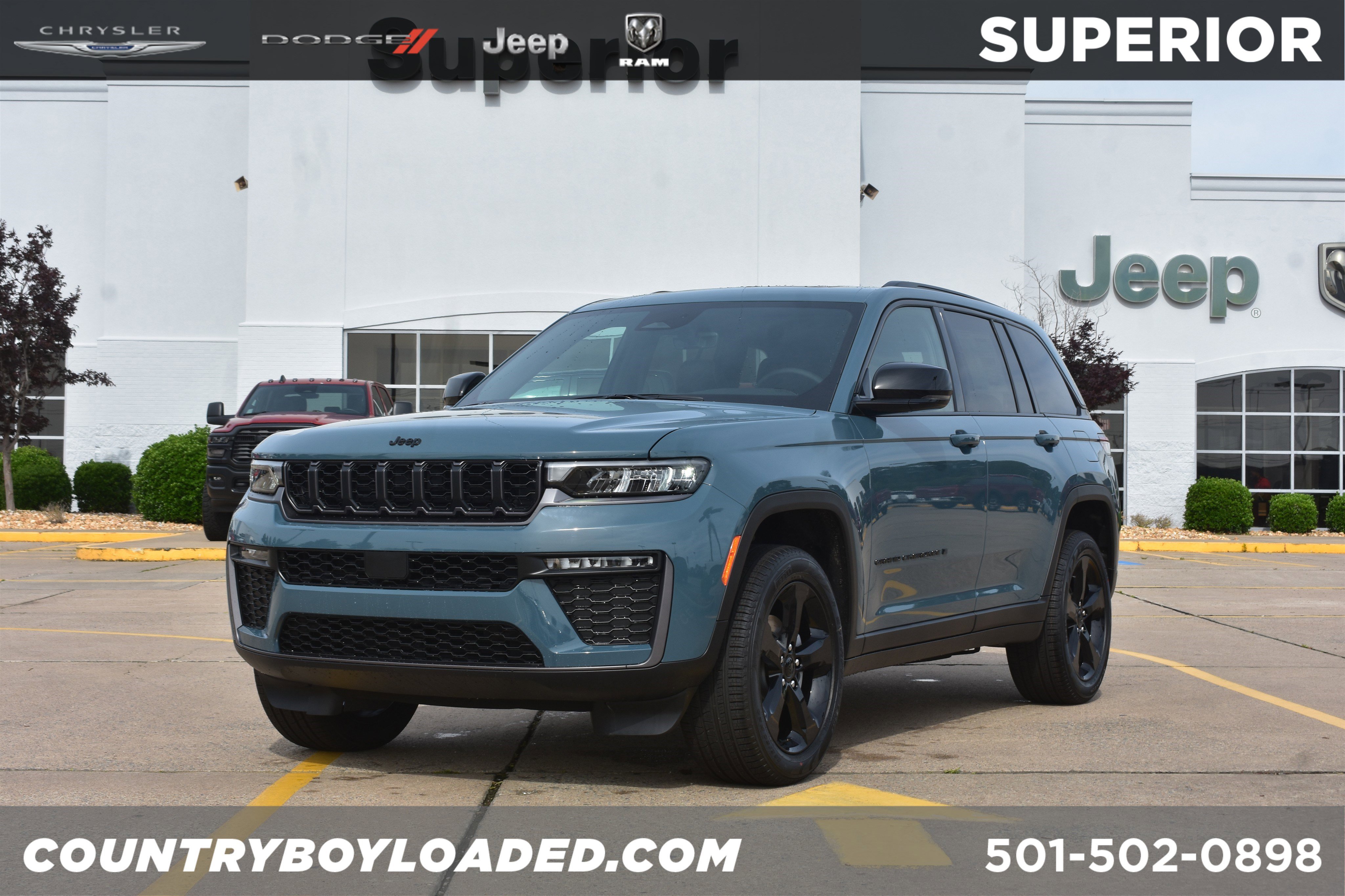 New 2026 Steel Blue Exterior Paint Jeep Limited image 1