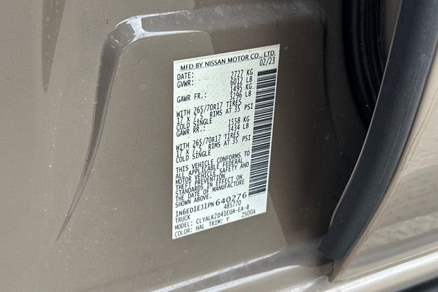 Used 2023 Beige Nissan PRO-X image 27