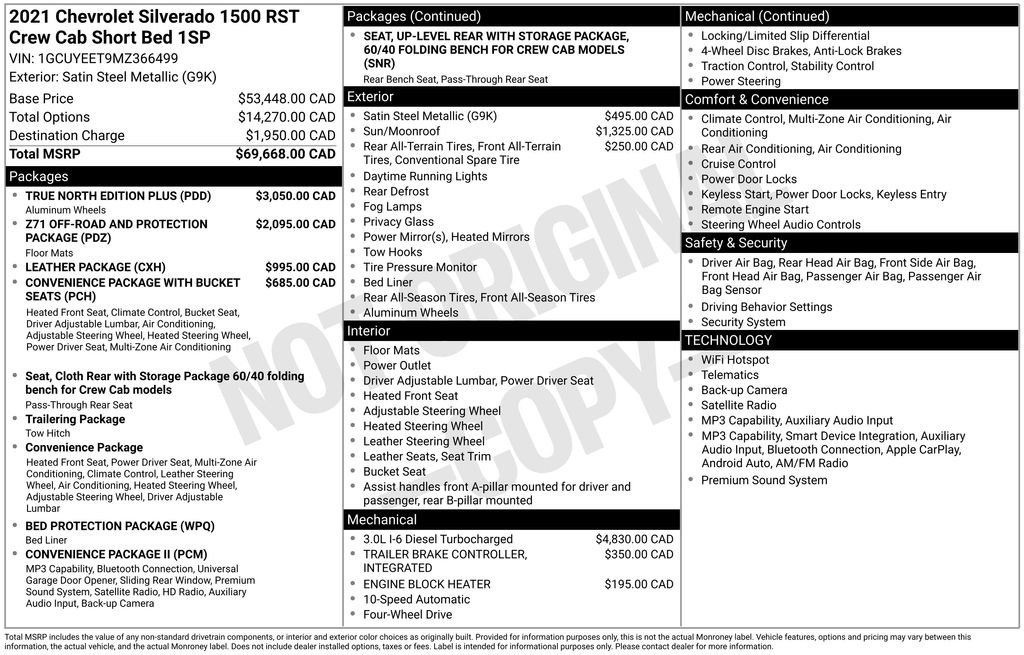 Used 2021  Chevrolet RST image 3