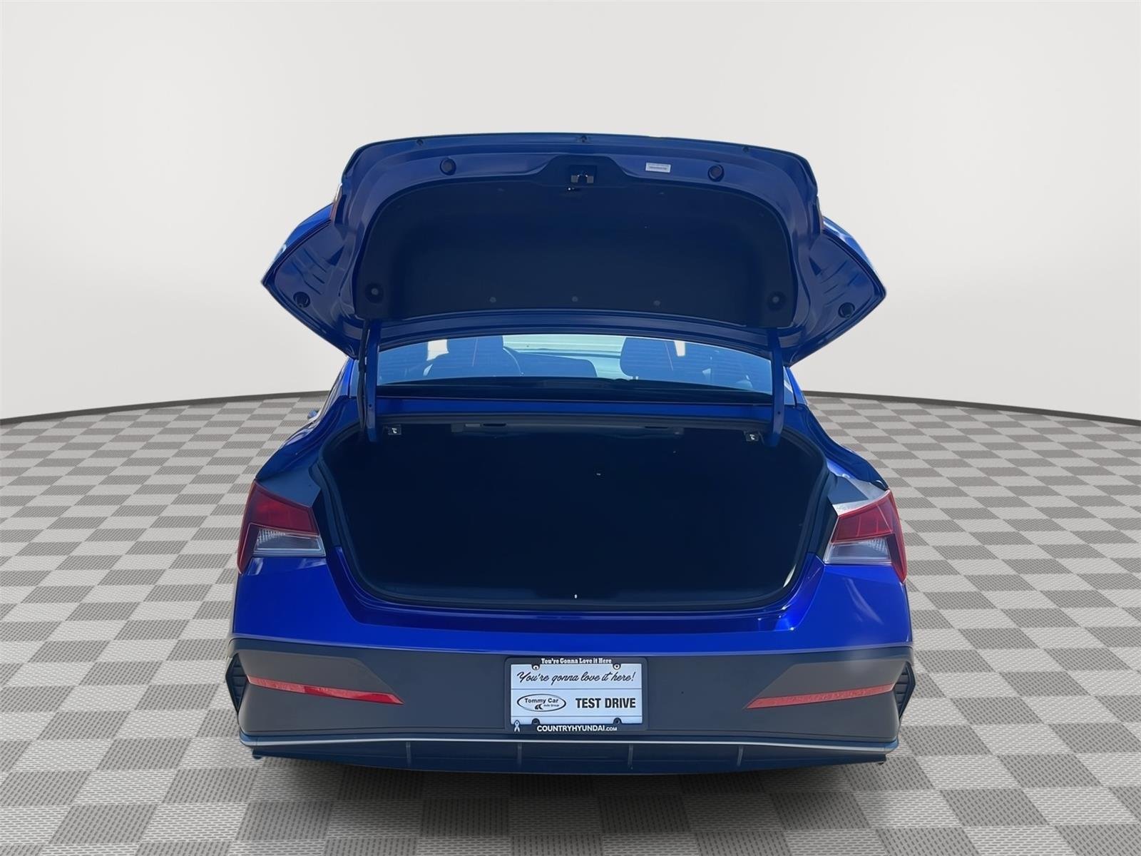 Used 2025 Intense Blue Hyundai SEL Sport image 38
