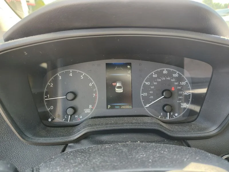 Used 2025 Silver Toyota LE image 12