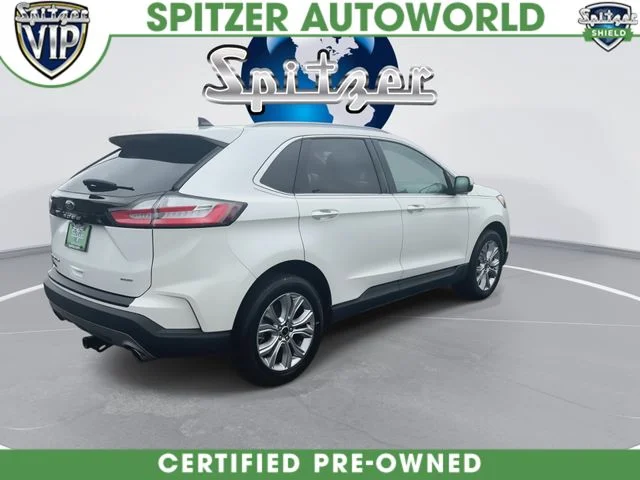 Used 2023 White Ford Titanium image 9