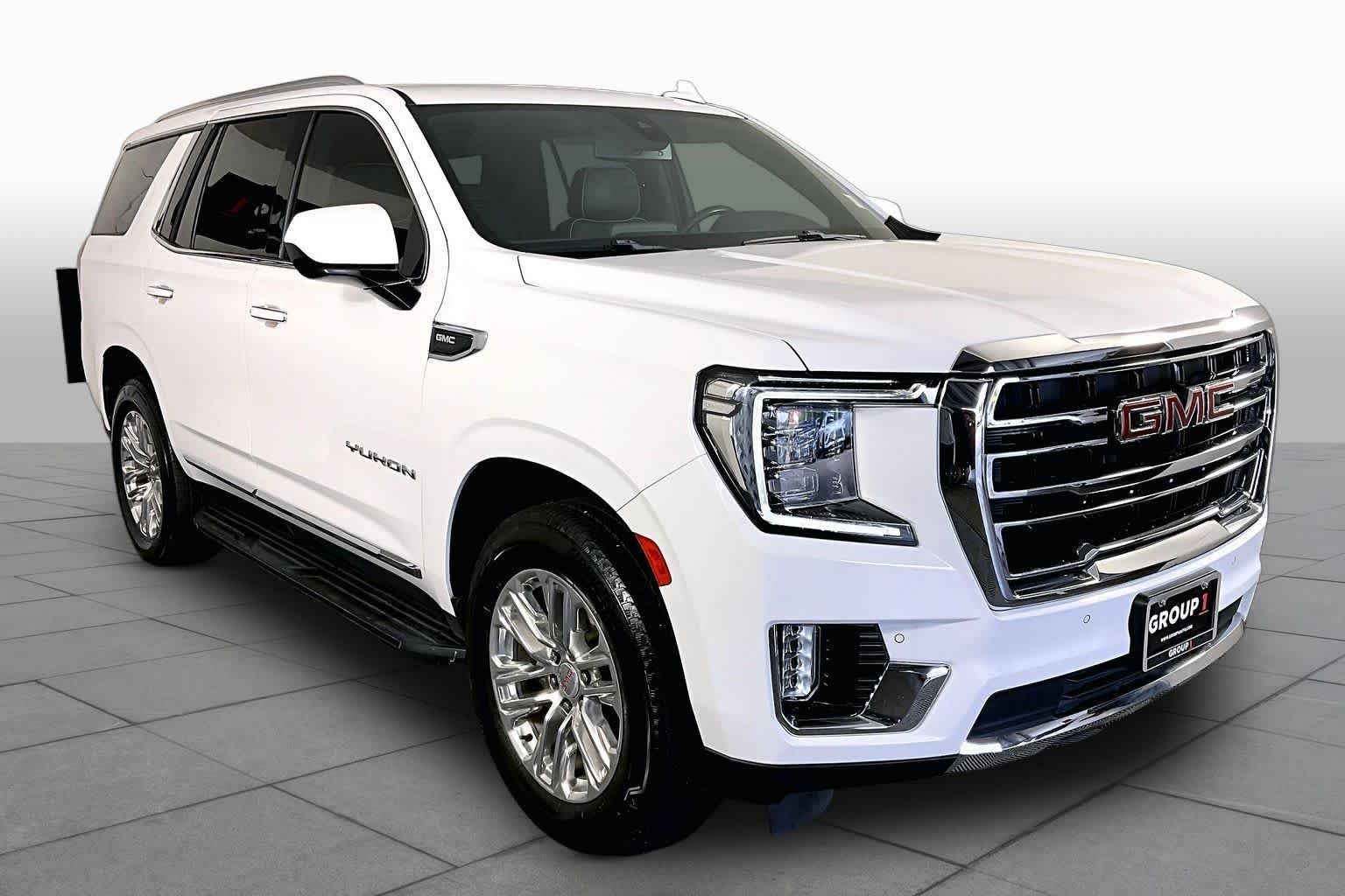 Used 2022 Summit White GMC SLT image 3