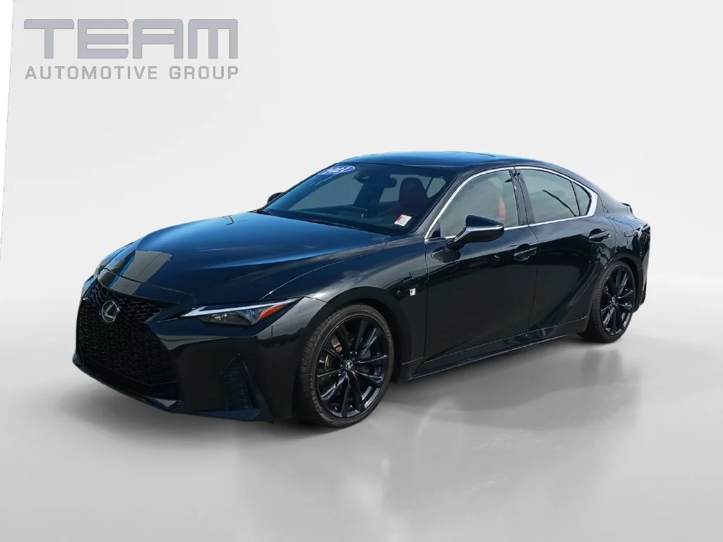 Used 2021 Black Lexus 350 F SPORT image 3