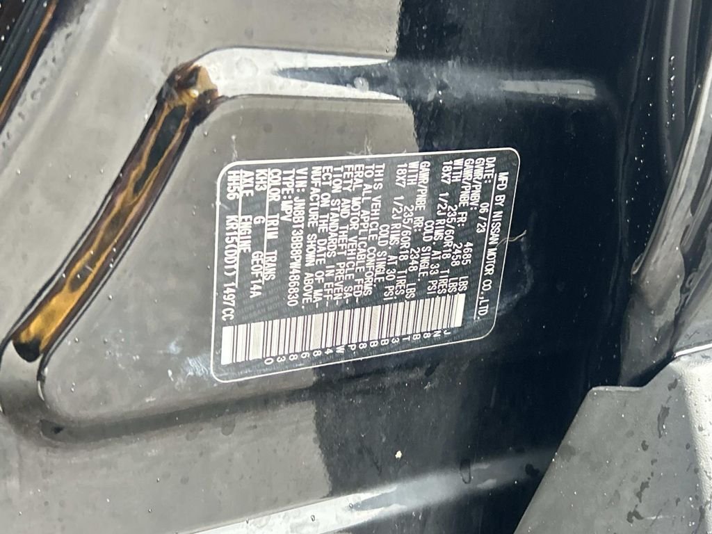 Used 2023 Black Nissan SV image 10