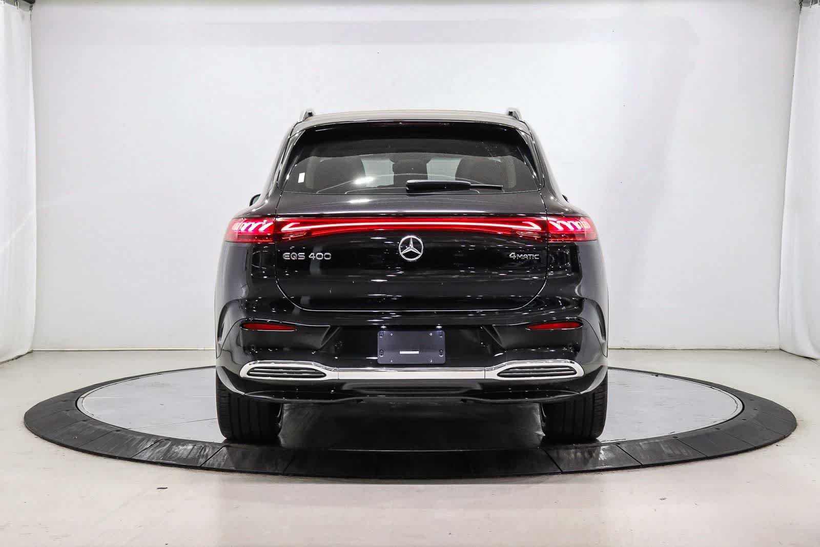 New 2026 Obsidian Black Metallic Mercedes-Benz EQS 400 image 3
