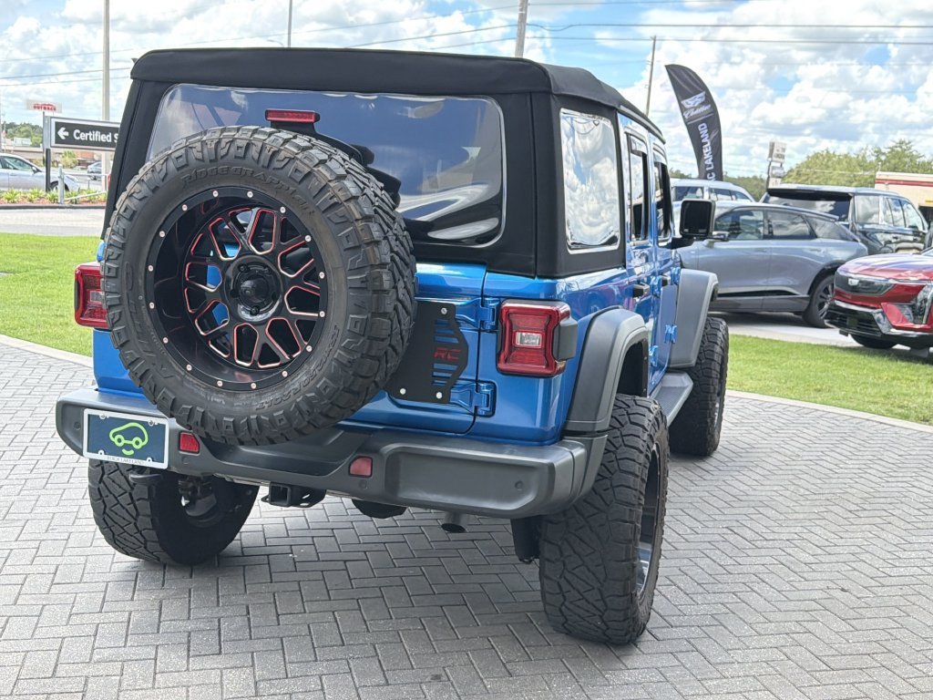 Used 2024 Blue Jeep 4-Door Sport S 4x4 image 6