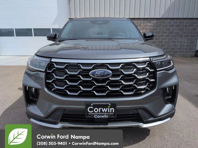 New 2026 Carbonized Gray Metallic Ford Platinum image 8
