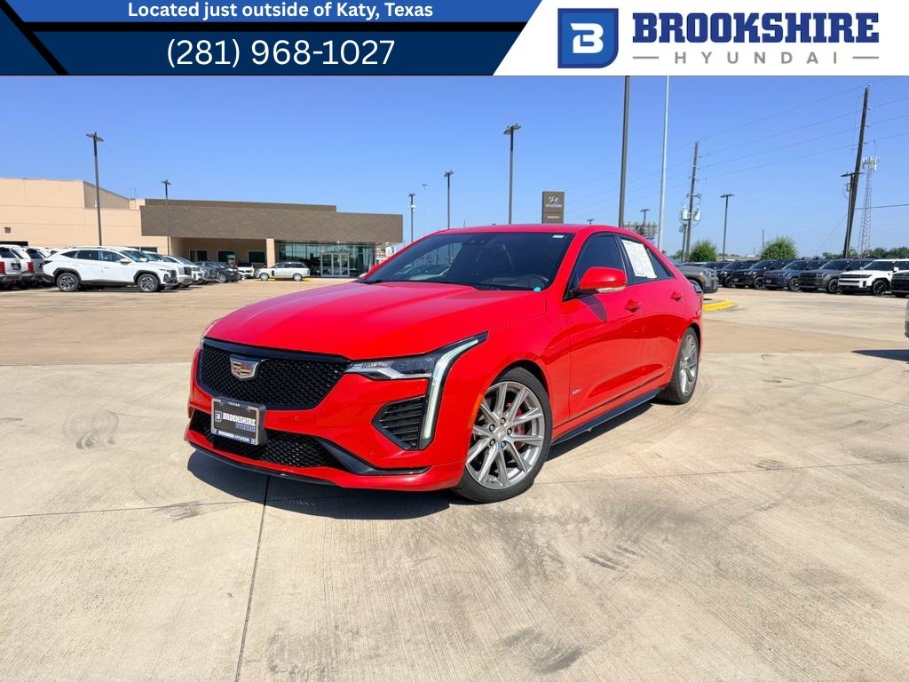Used 2021 Velocity Red Cadillac V-Series image 1