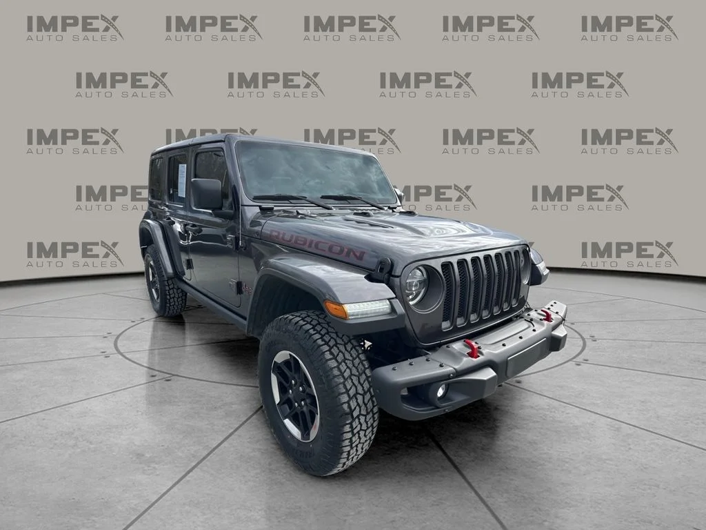 Used 2020 Gray Jeep Unlimited Rubicon image 7