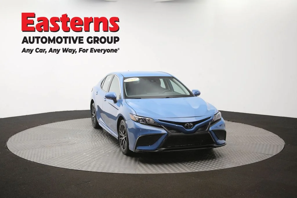 Used 2023 Blue Toyota SE image 50