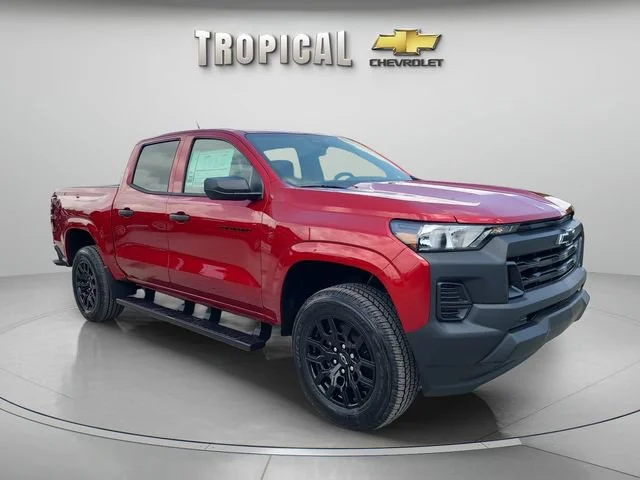 New 2026 Radiant Red Tintcoat Chevrolet WT image 7