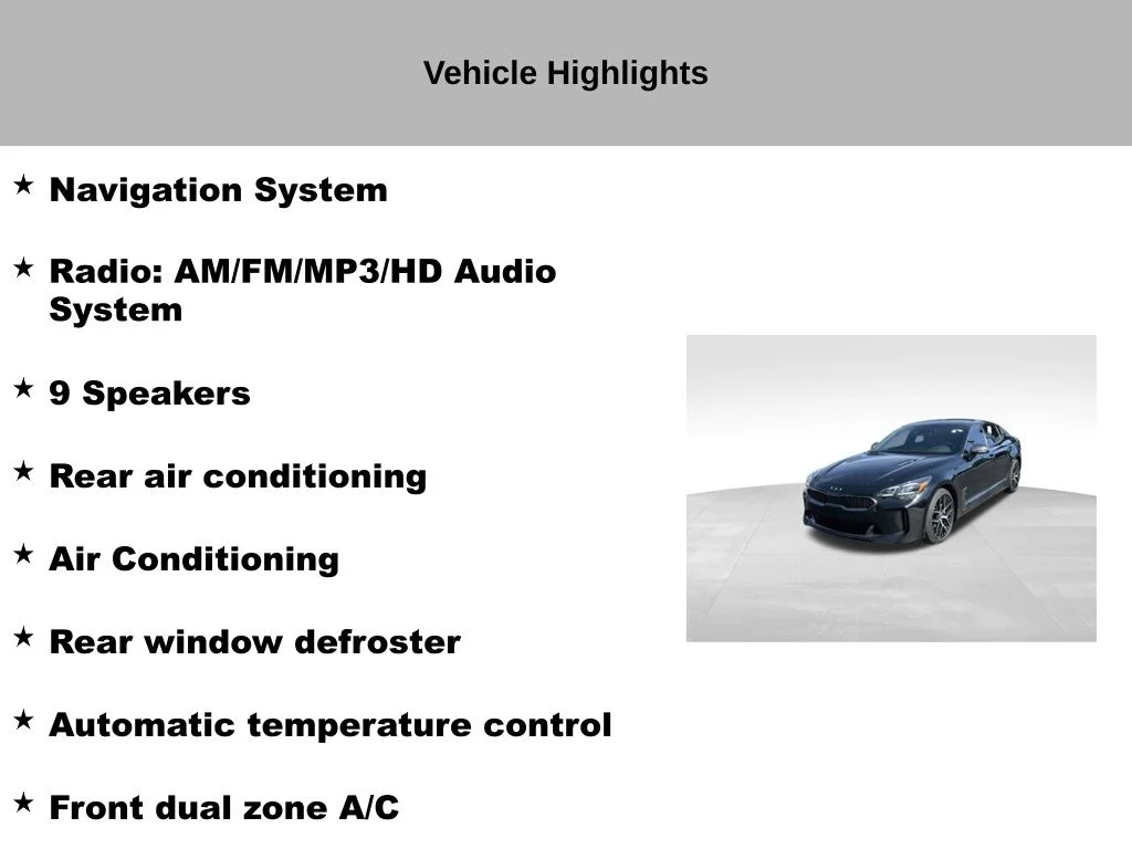 Certified Used 2023 Black Kia GT-Line image 14