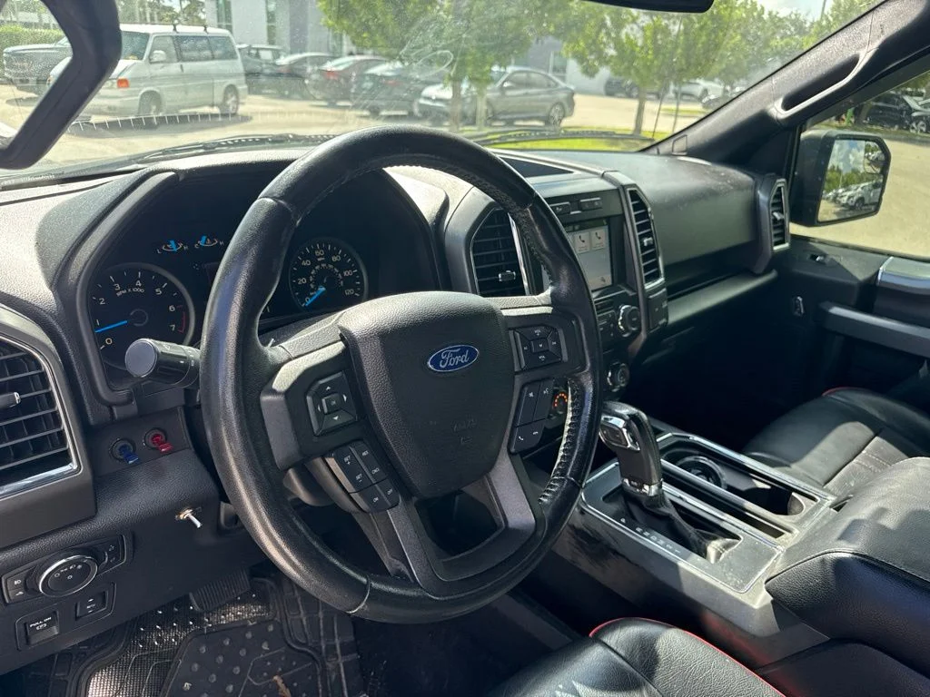 Used 2017 Shadow Black Ford Lariat image 9