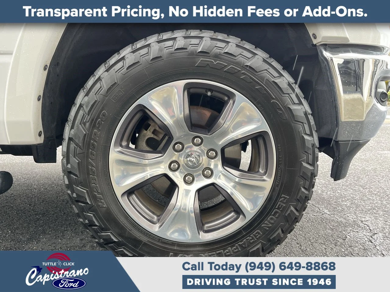 Used 2022 Bright White Clearcoat Ram Laramie image 20