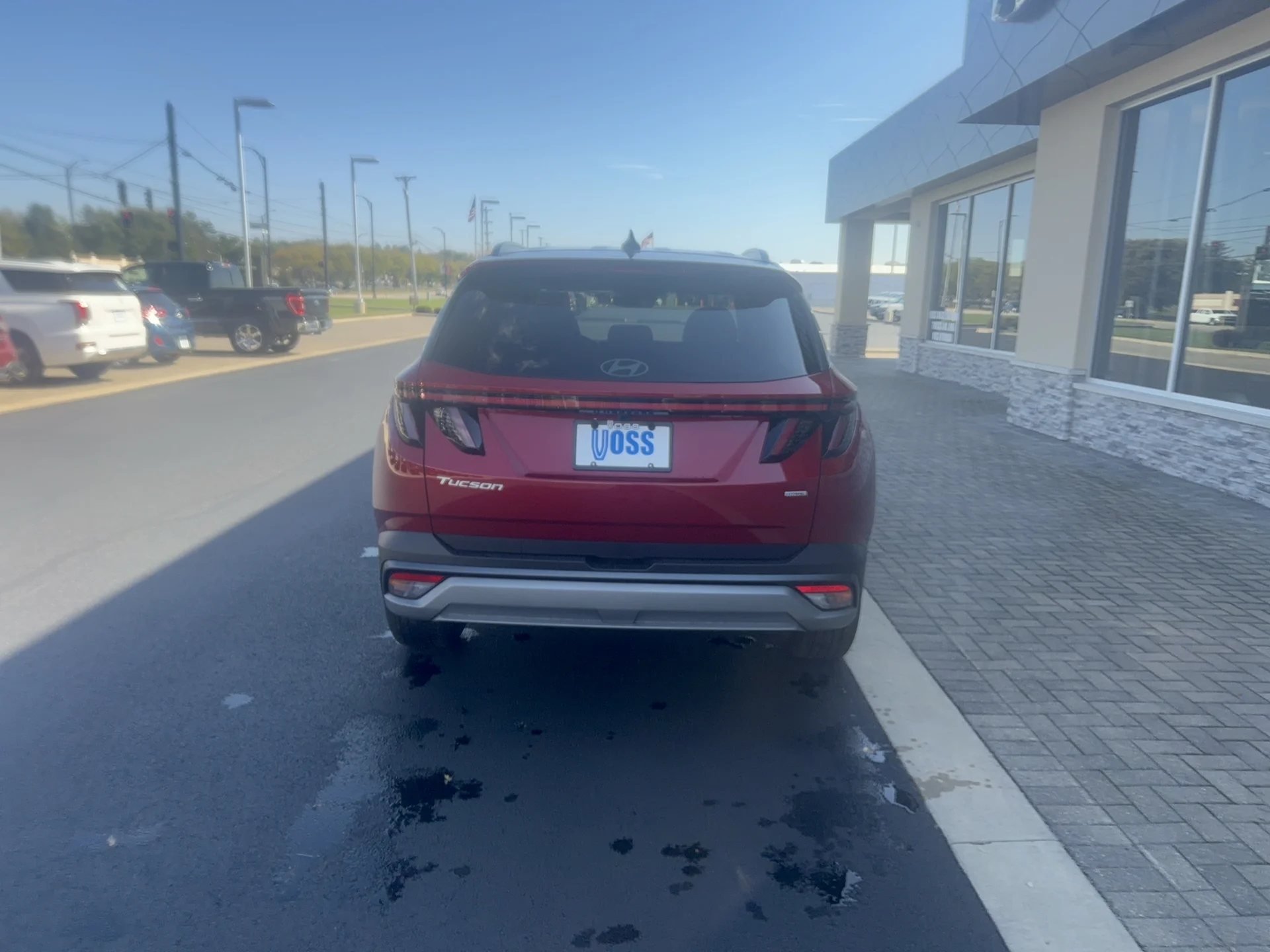 New 2026 Ultimate Red Pearl Hyundai SEL Premium image 11