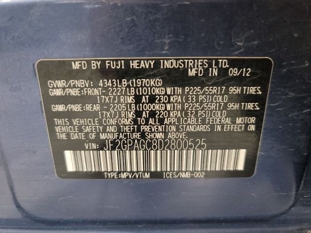 Used 2013 Marine Blue Pearl Subaru 2.0i Limited image 16