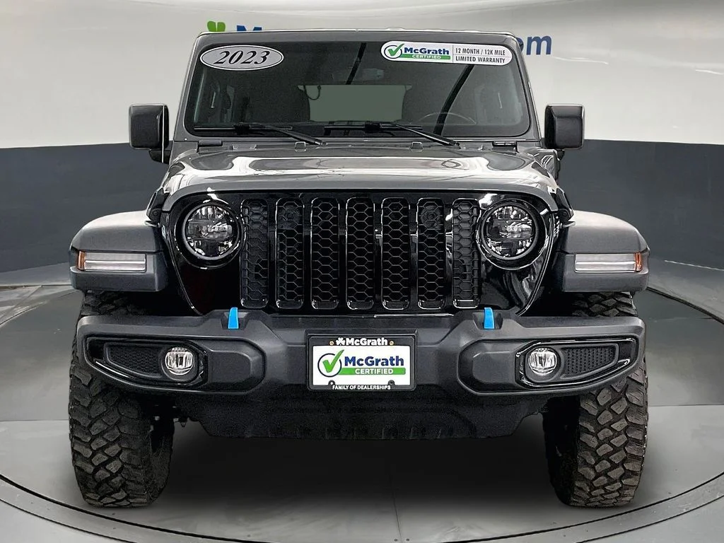 Used 2023 Gray Jeep Willys 4xe image 5