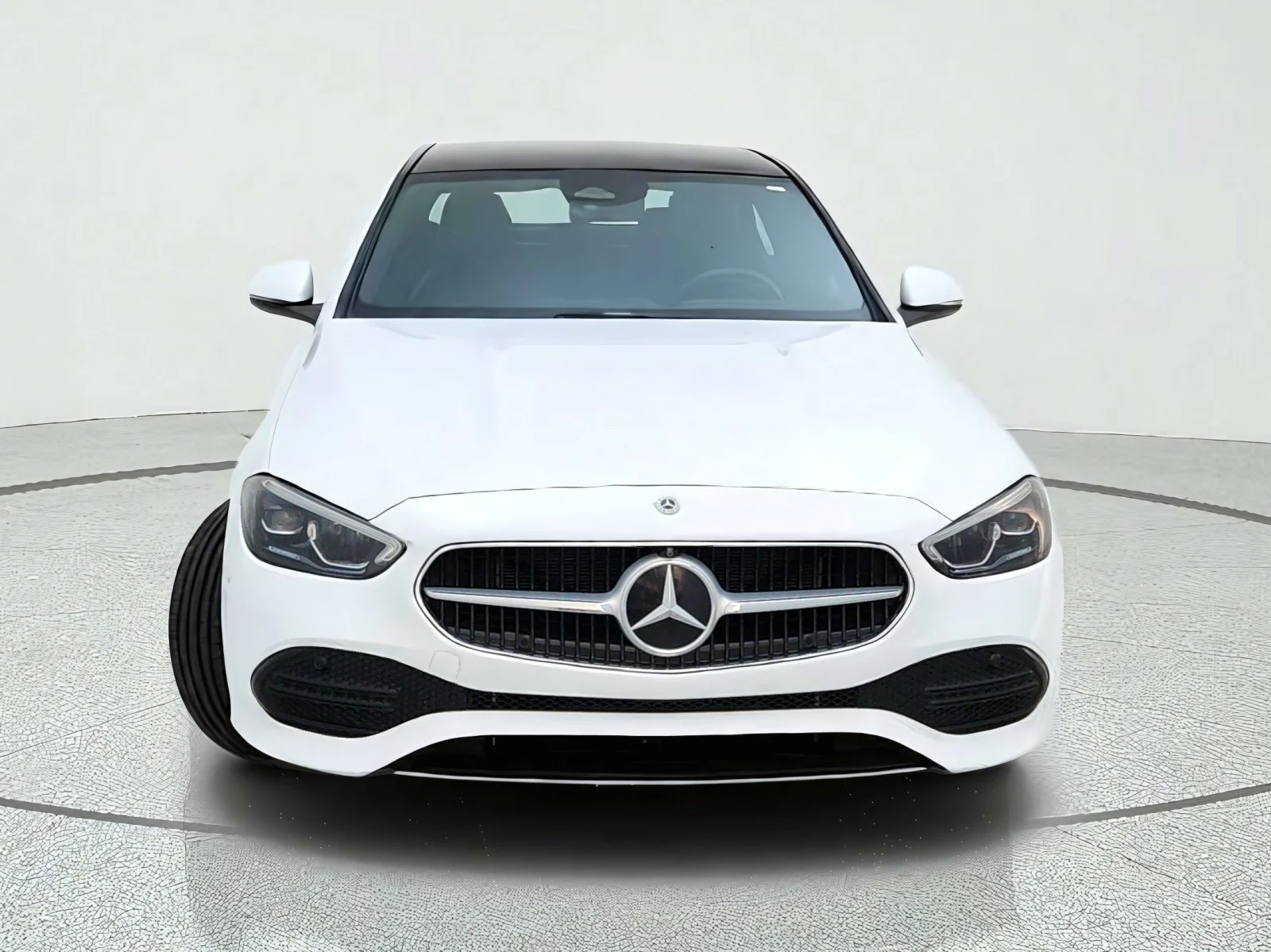 Used 2023 MANUFAKTUR Moonlight White Metallic Mercedes-Benz C 300 image 3