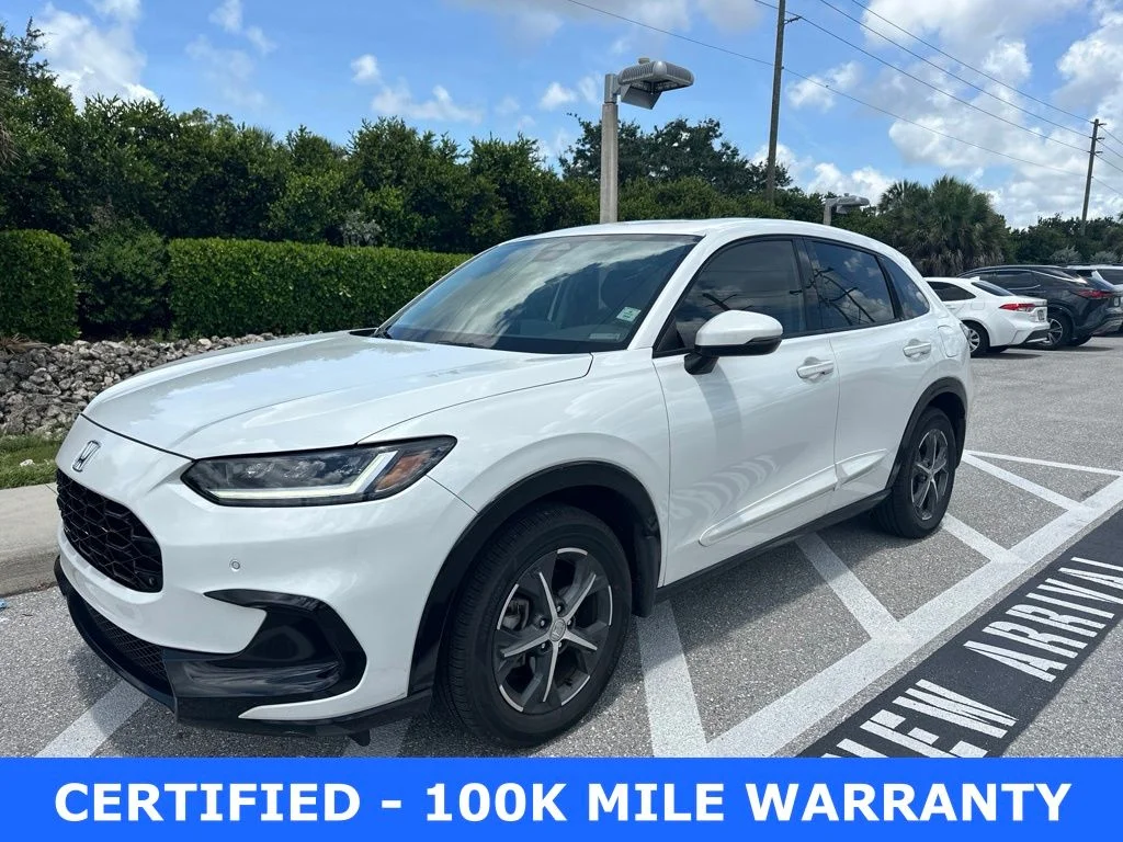 Certified Used 2023 Platinum White Pearl Honda EX-L image 1