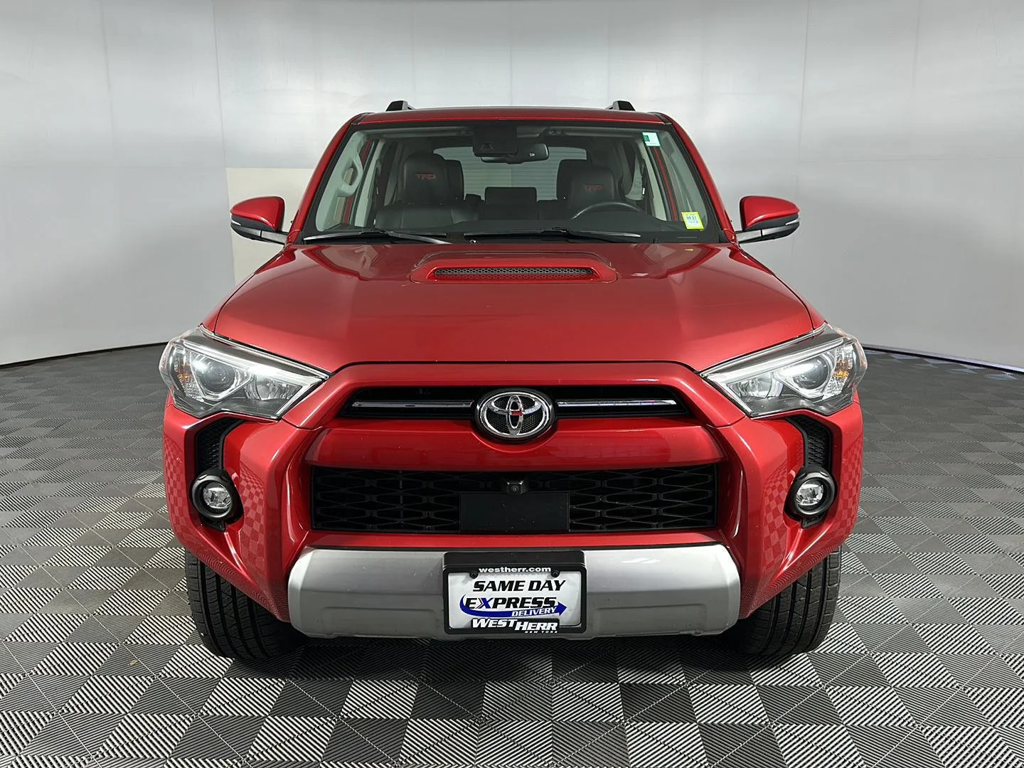 Used 2022 Barcelona Red Metallic Toyota TRD Off Road Premium image 2