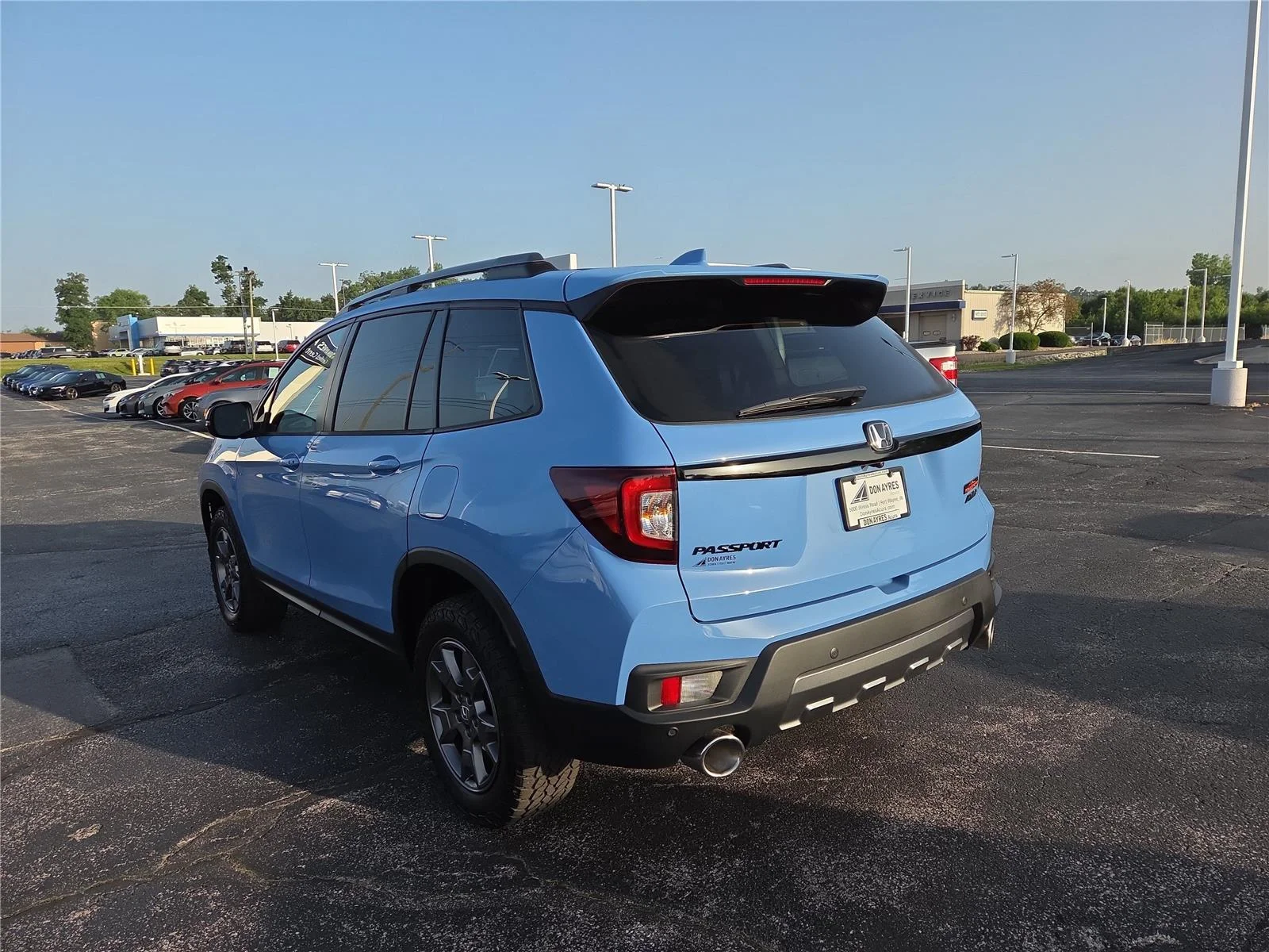 Used 2024 Diffused Sky Blue Pearl Honda TrailSport image 31