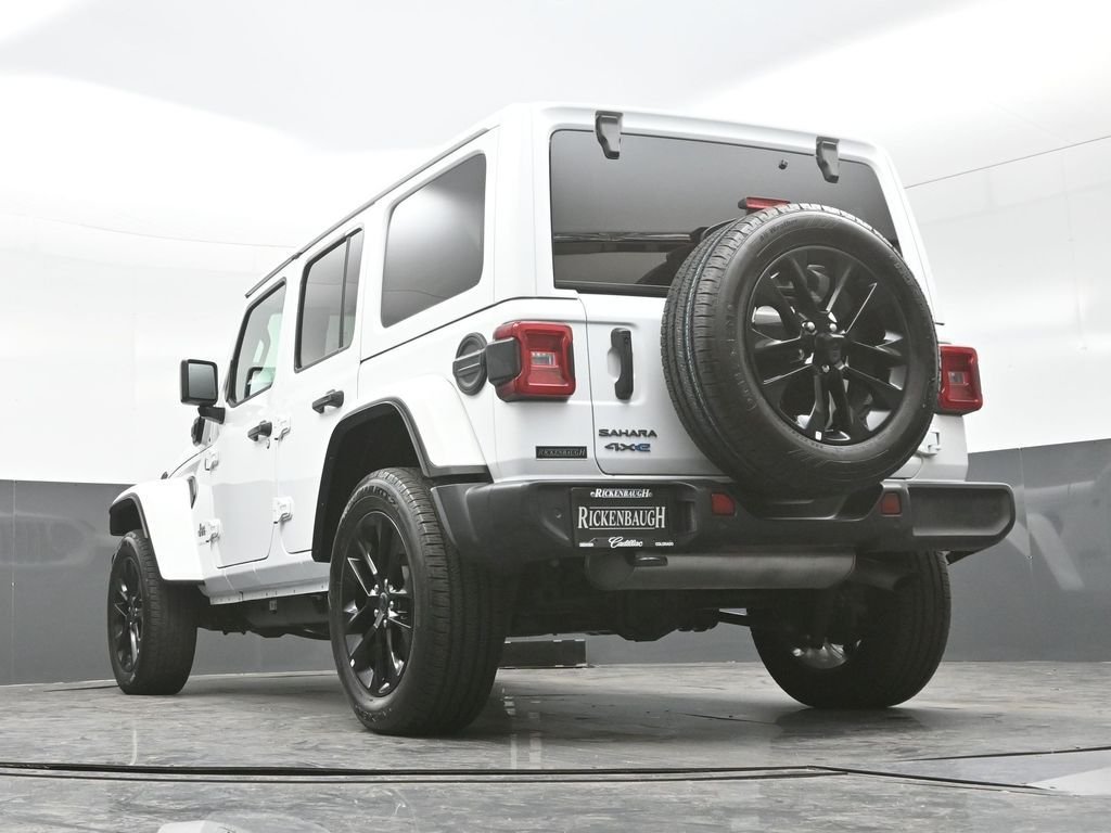 Used 2025 White Jeep Sahara 4xe image 26