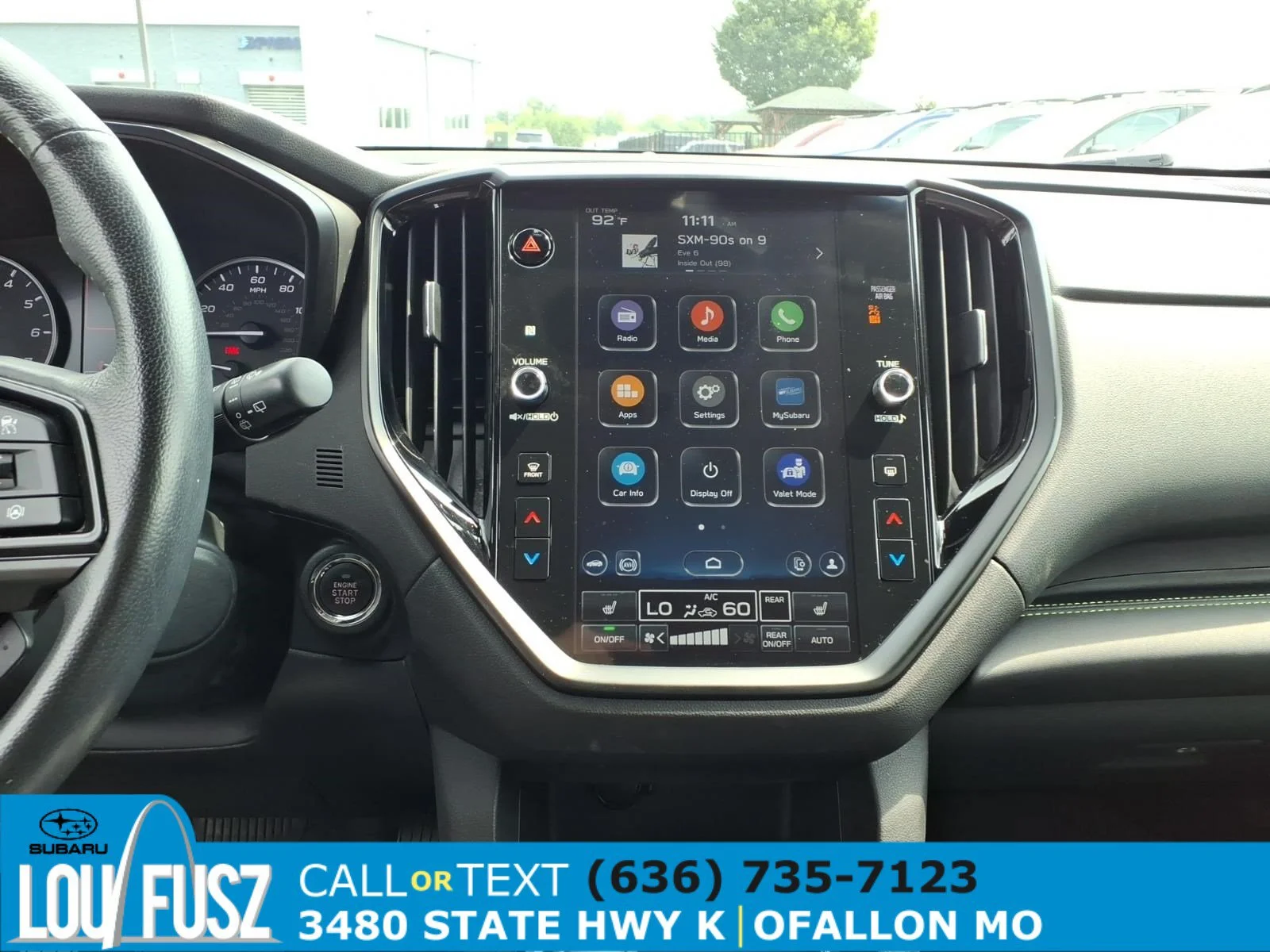 Used 2024 Crystal Black Silica Subaru Onyx Edition image 9