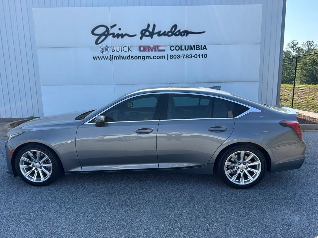 Used 2021 SATIN STEEL METALLIC Cadillac Luxury image 2