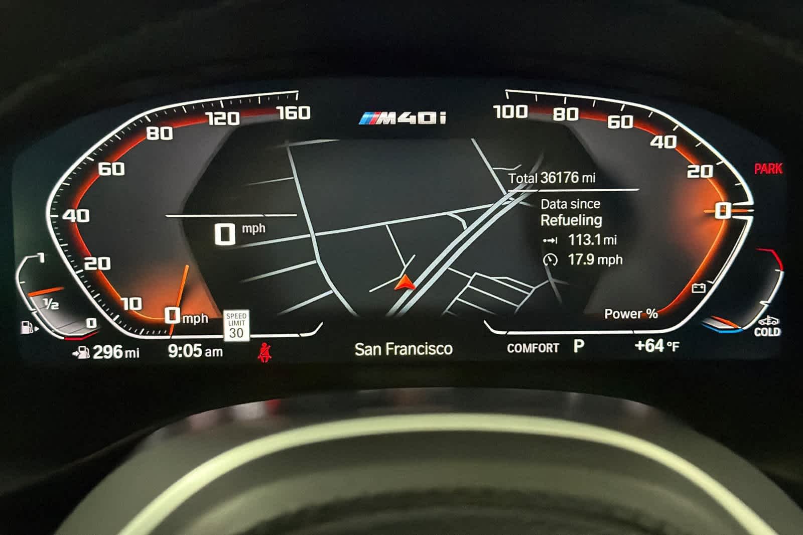 Used 2022 Black Sapphire Metallic BMW M40i image 25