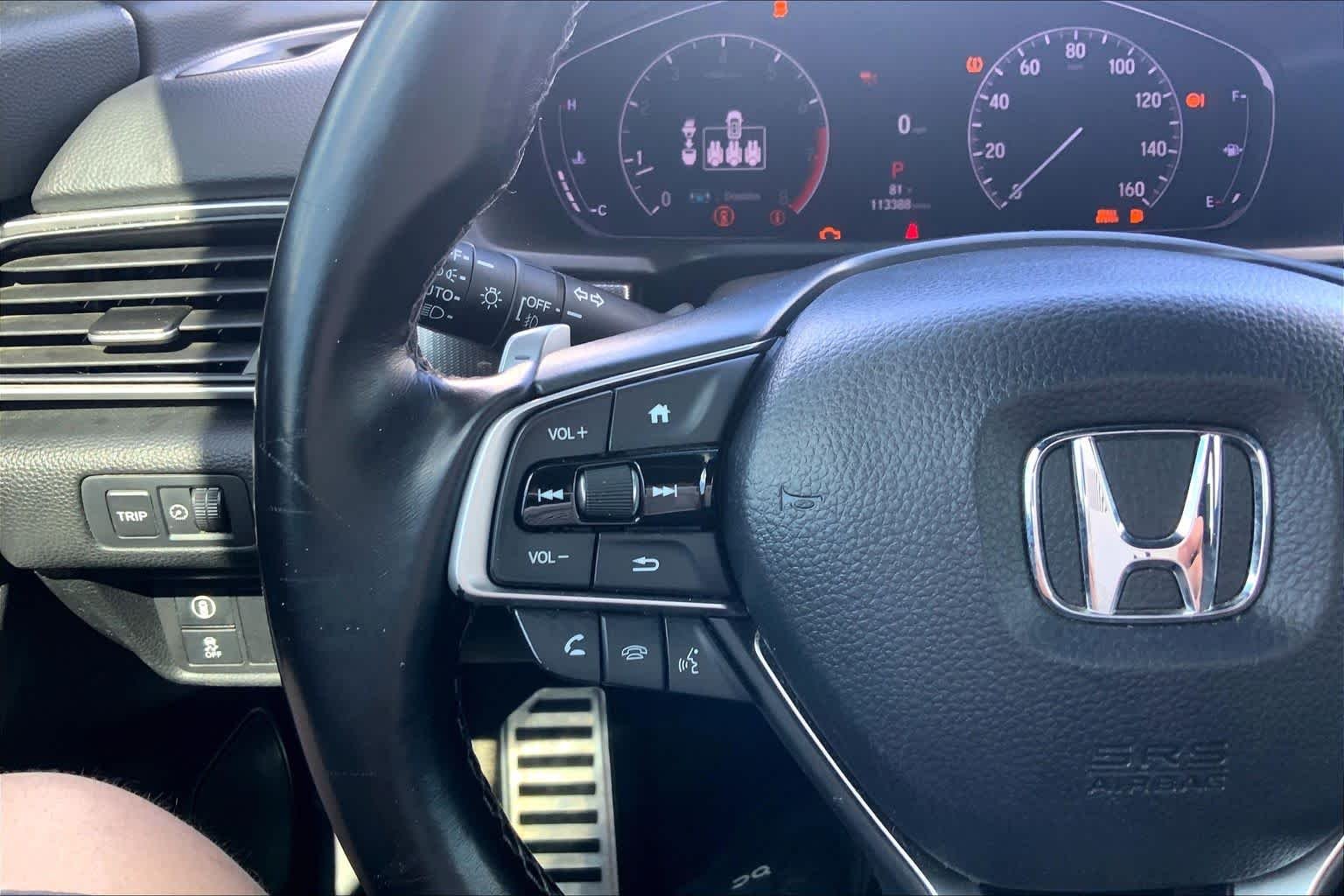 Used 2021 Still Night Pearl Honda Sport image 23