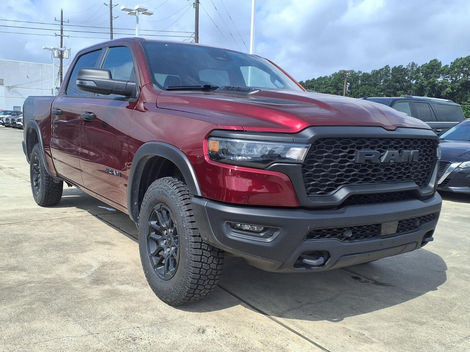 2025 Ram 1500 Rebel Red at Robbins Nissan
