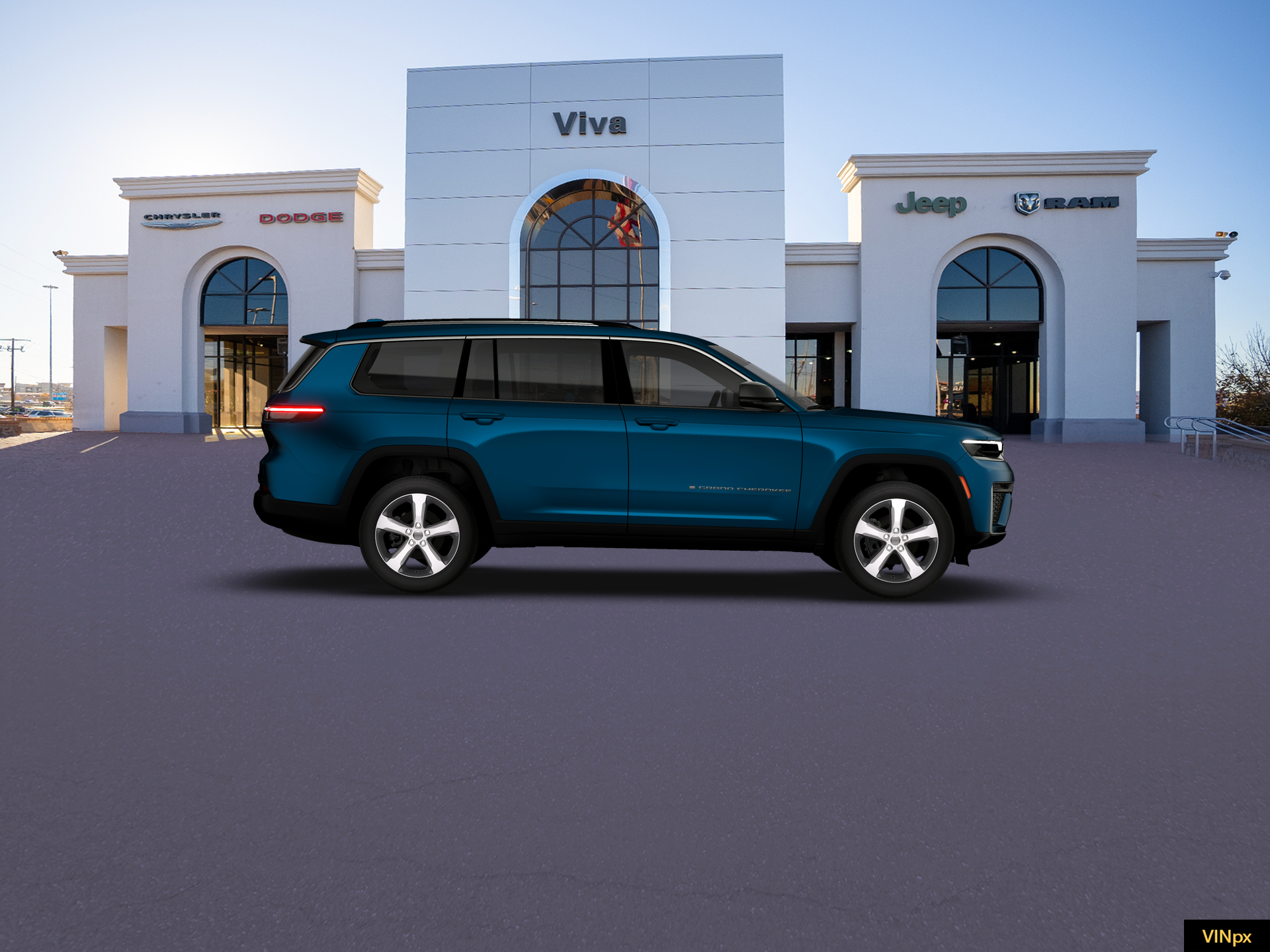 New 2026 Fathom Blue Pearl-Coat Exterior Paint Jeep Limited image 9