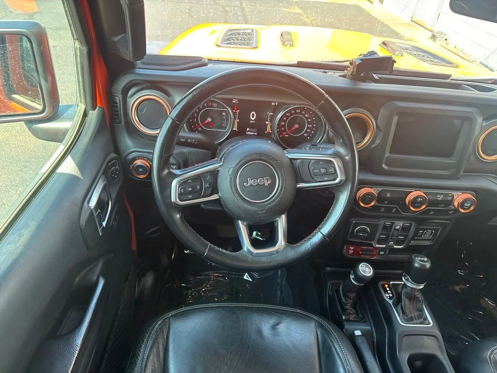 Used 2018 Orange Jeep Unlimited Rubicon image 2