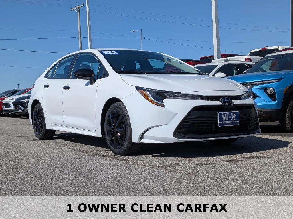 Used 2024 Ice Cap Toyota LE image 1