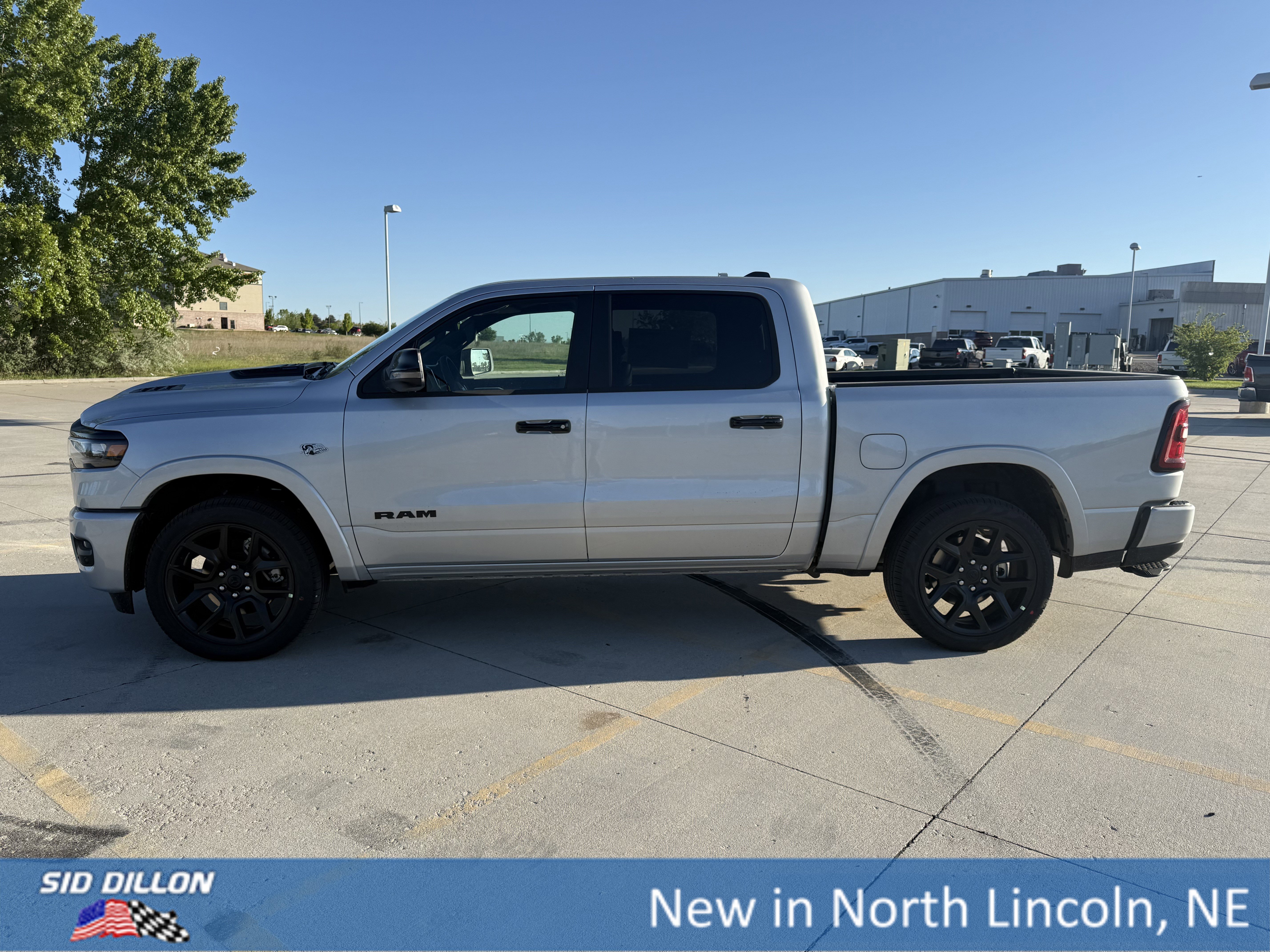 New 2026 Silver Zynith Exterior Paint RAM Laramie image 2