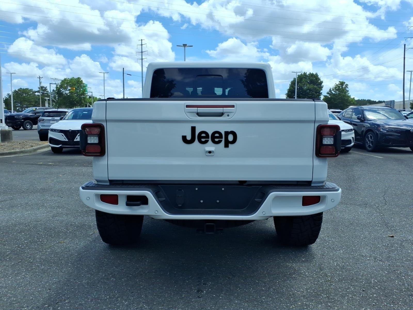 Used 2021 Bright White Clearcoat Jeep High Altitude image 16