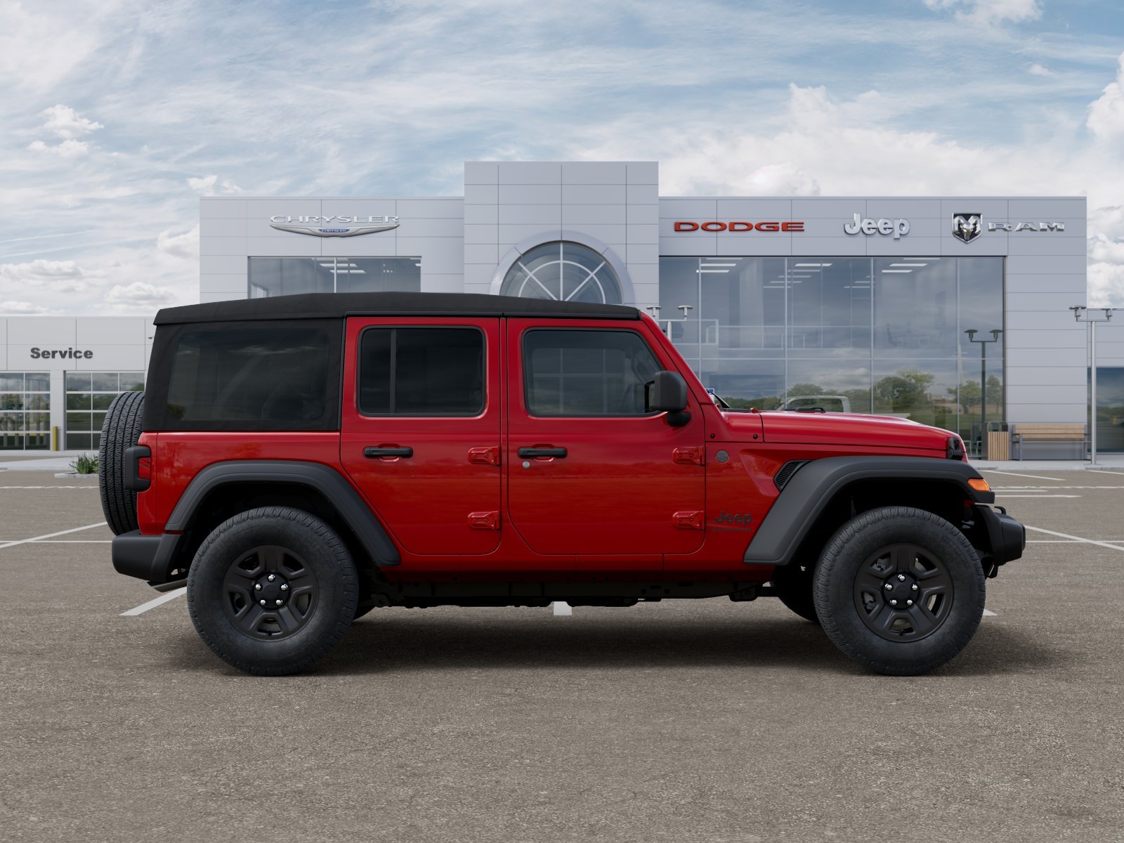 New 2026 Firecracker Red Clearcoat Jeep Sport image 49