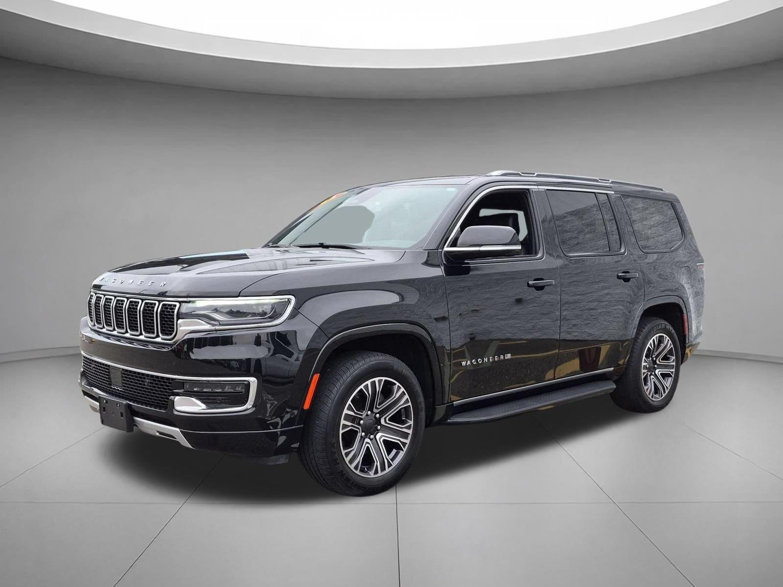 Used 2024 Diamond Black Crystal Pearlcoat Jeep Series II image 1