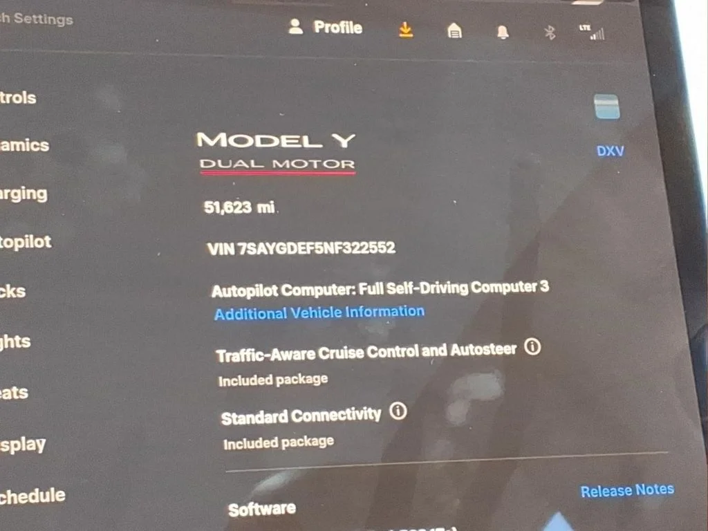 Certified Used 2022 Blue Tesla Performance image 15