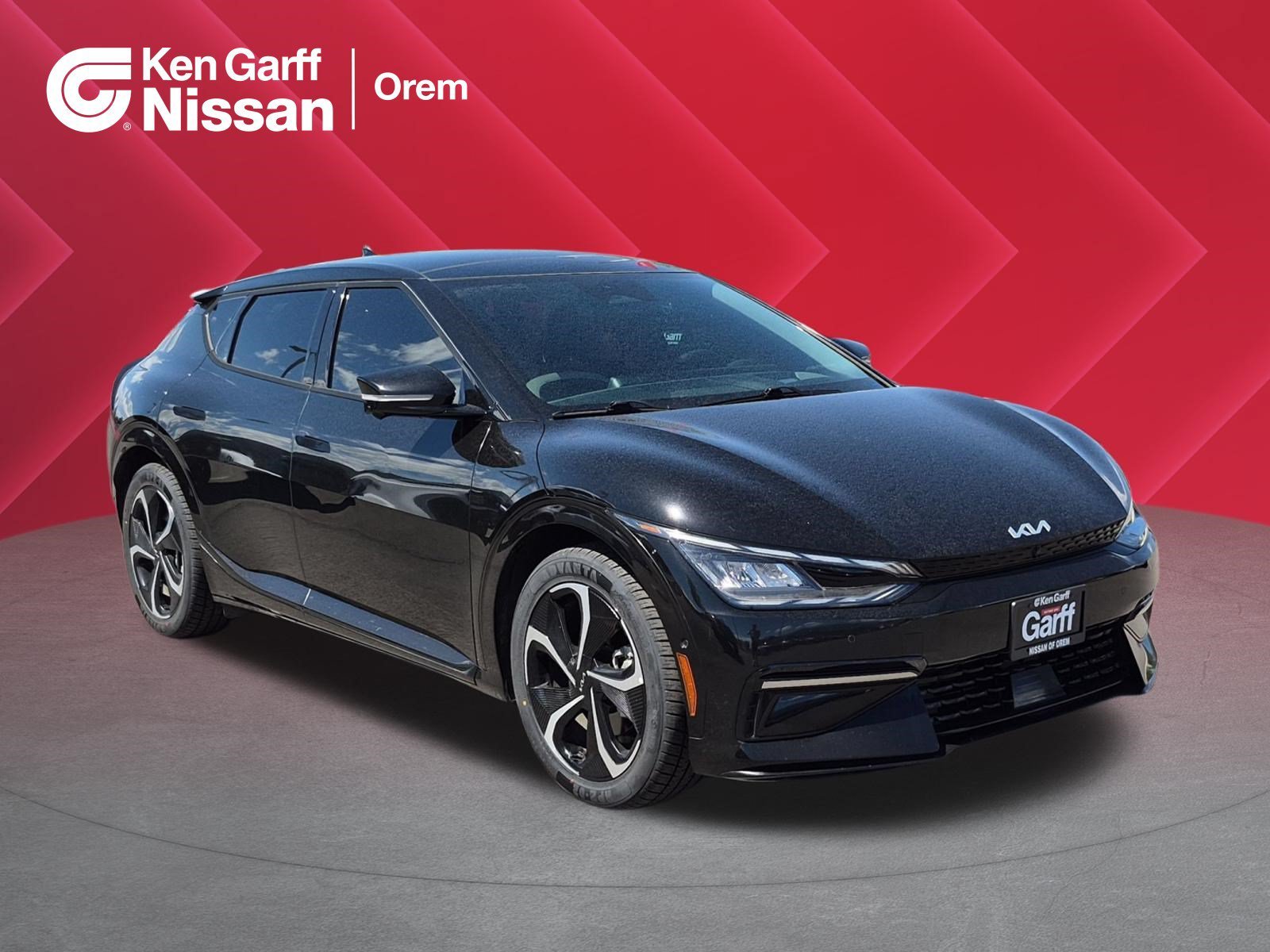 Used 2023 Aurora Black Pearl Kia GT-Line image 1