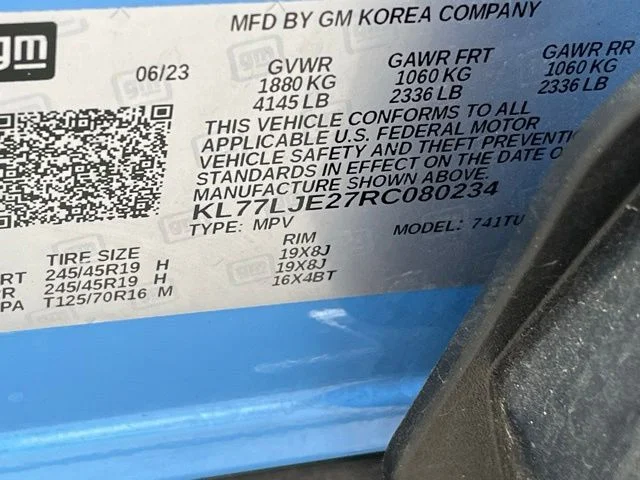 Certified Used 2024 Blue Chevrolet 2RS image 35