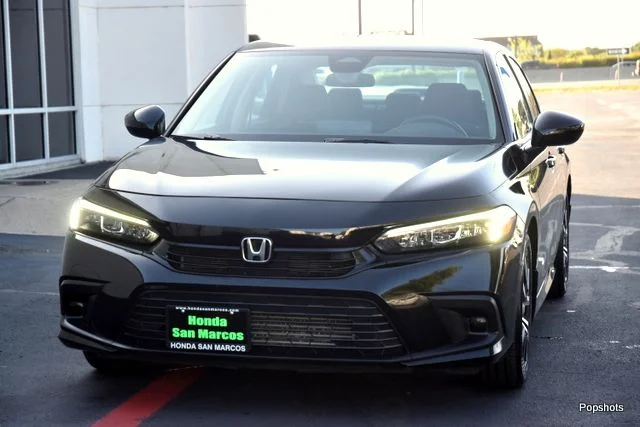 Used 2024 Crystal Black Pearl Honda 1.5T 4D EX image 1