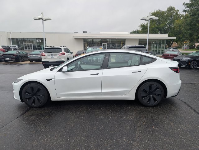Used 2025 Pearl White Multi-Coat Tesla Long Range image 1