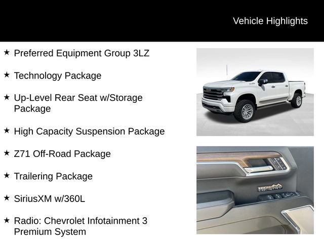Used 2024 Iridescent Pearl Tricoat Chevrolet High Country image 8