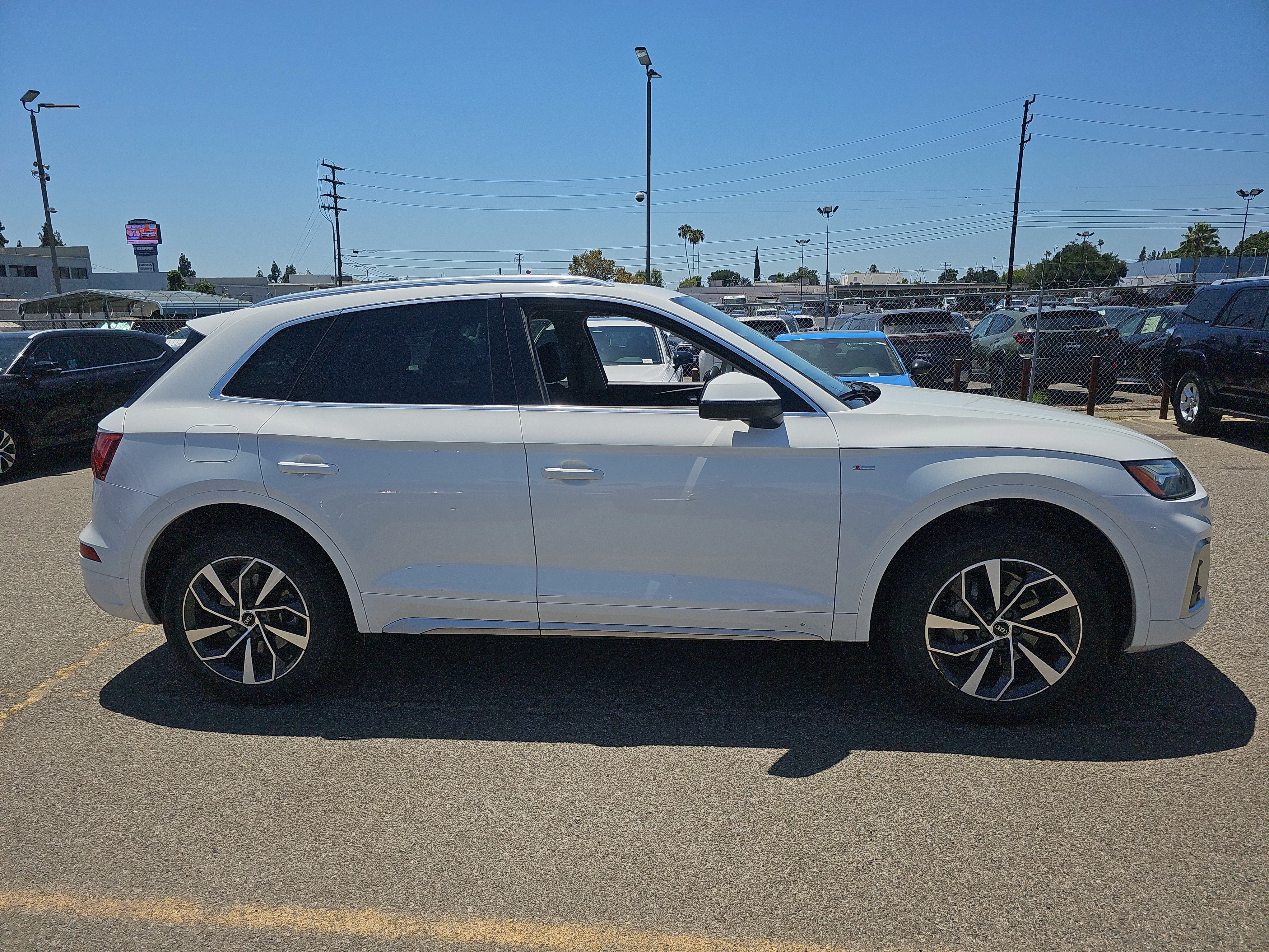 Used 2024 White Audi S line Premium Plus image 3